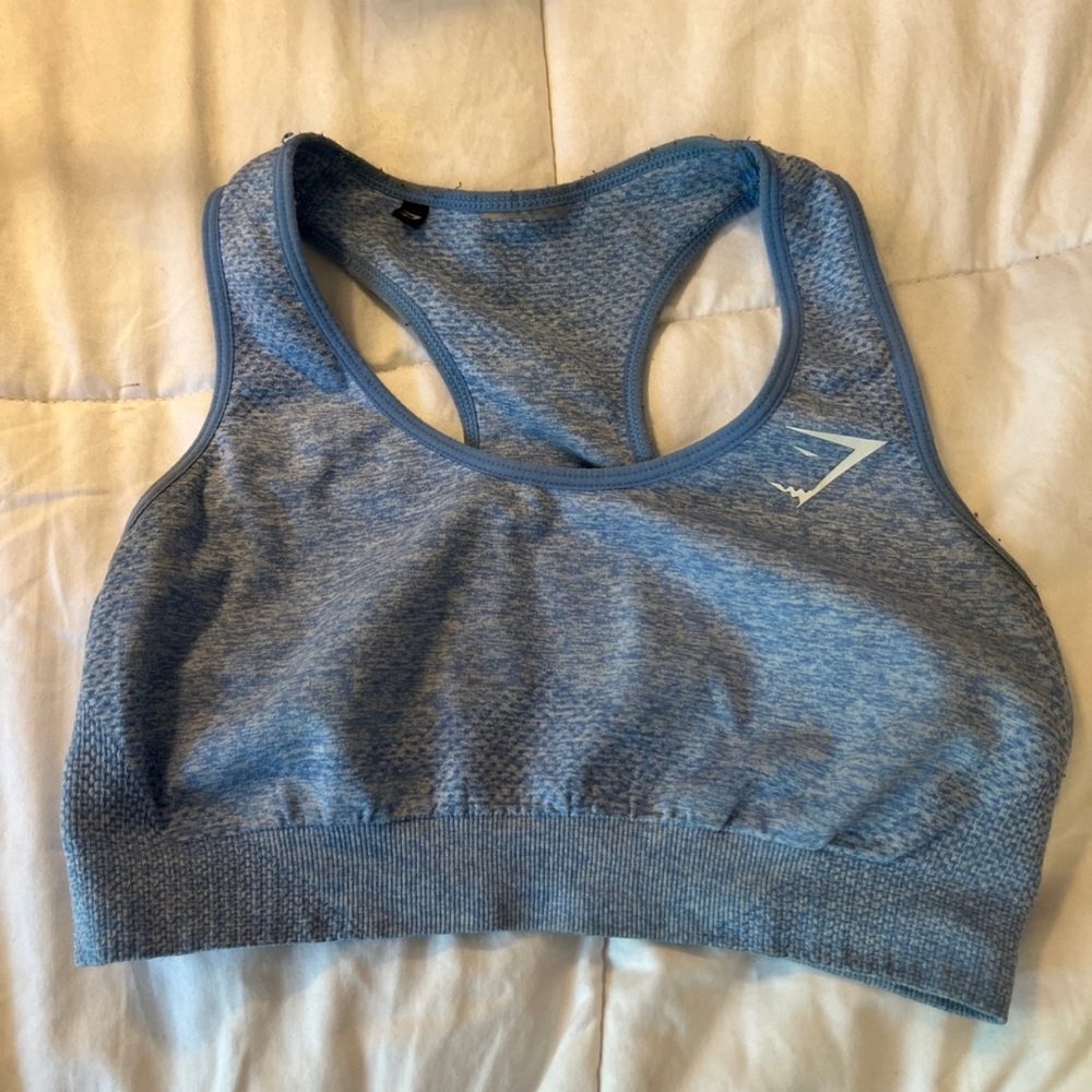 Gymshark bra size small - light blue